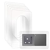 ShnminEU Lichtschalter Schutz für Wand 6 Stücke Transparenter Tapetenschutz für 2-fach Steckdose...