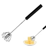 Ei Schneebesen | Handpresse Schneebesen Mixer – Mixer Rührer Milchaufschäumer Handheld...