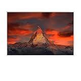 Behaglich Infrarotheizung Bild 600W - Schnellwärmend in 1-3 Min. - Energieeffizient mit...