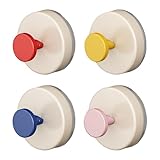 laxreheye Saugnapfhaken für Dusche, Bademantelhaken, abnehmbarer Haken, Handtuchhalter und...