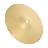 DECHOUS Becken Ersatzteil für Schlagzeug Robustes Messing Percussion Zubehör Passend für Drumsets