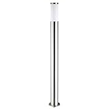 Monzana® Außenleuchte Edelstahl 100cm Groß IP44 Wetterfest Rostfrei E27 Außen Gartenleuchte...