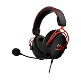 HyperX Cloud Alpha Gaming Headset, Over-Ear, 50 mm Dual-Chamber-Treiber, Memory Foam,...
