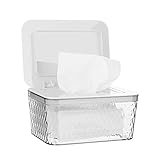 Whchiy Feuchttücher Box baby Boxen für Babypflegetücher BPA Frei Toilettenpapier Box mit Deckel...