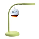 Maul Schreibtischlampe LED MAULjoy | Kleine Schreibtischlampe mit Standfuß | Moderne Tischlampe...