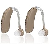 Hearing Aids for Seniors Rechargeable with Noise Cancelling, Hearing Amplifier Devices Assist For...