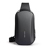 MARK RYDEN Kratzfeste Hartschalentasche, leichter Anti-Diebstahl-Rucksack mit fester Form für 7,9'...