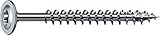 SPAX Holzbauschraube, 8,0 x 120 mm, 50 Stück, T-STAR plus, Tellerkopf, Teilgewinde, 4CUT, WIROX...