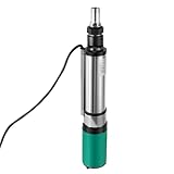 320W Tiefbrunnenpumpe 8x50cm Edelstahl Brunnenpumpen 4500U/min 25m Förderhöhe IPX8 Reiner...