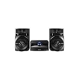 Panasonic SC-UX104EG-K CD-Micro-Musik (Bluetooth, Tuner (DAB+/FM), USB, AUX-IN, DJ Jukebox, 300 Watt...