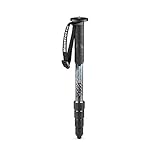 Manfrotto Element MII MMELMIIA5BK, leichtes Alu-Reise-Einbeinstativ, 5 Segmente, Handgelenkschlaufe,...