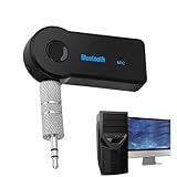 Kabelloser Auto Empfänger | 3.5mm Audio Empfänger - Kfz Elektronik Musikplayer, Universelles...