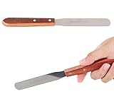 2 x Wachspatel Warmwachs Brasilien Haarspachtel Haarentfernung Damen Griff aus Holz Professionell...