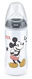 NUK Disney First Choice+ Babyflasche | 6-18 Monate | Temperaturkontrolle | Anti-Kolik-Entlüftung |...