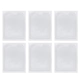 YARNOW Selbstklebende PVC Etikettenaufkleber 10 Stück 9X12cm Transparente Plastiktaschen zum...