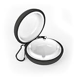 Juspota Zigaretten Taschenaschenbecher, Reißverschluss Tragbarer Mini Aschenbecher Geruchsdicht...