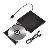 Externer Scheibenbrenner – 14,7 x 14,5 x 1,9 cm | USB 3.0 Fast Transfer Disk Reader mit schneller...