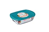 Pyrex Cook&store Px Rechteckige Schale, 28 x 20 x 8 cm, 2,5 l, transparent