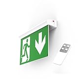 VGTECH Dauerlicht LED Notleuchte Notbeleuchtung Exit Notausgang Fluchtwegleuchte Notlicht Fluchtweg...