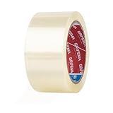 GRIFEMA GA4003-1, Geräuscharmes Paketklebeband, Paketband für Versand, Umzug und Lagerung,...