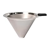 Kaffeefilterbecher aus Edelstahl, Kaffeefilter, Tasse, Tropfer zum Übergießen von...