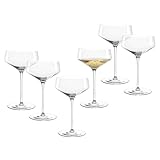 LEONARDO HOME PUCCINI Champagnerschale • 6 Stück • Cocktailglas • Champagnerglas •...