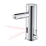 Auralum Infrarot Wasserhahn Bad mit Sensor Automatisch Badarmatur Berührungsloser Waschtischarmatur...