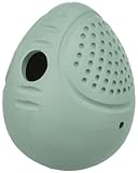 TRIXIE Steh-Auf-Snack-Ei - robustes Hundespielzeug aus Gummi für langen Spielspaß - 8 cm,...