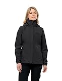 Jack Wolfskin Damen Stormy Point Jacket, Schwarz, M EU