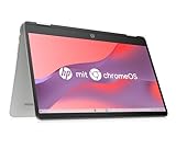HP Chromebook x360, 14' Touchscreen, Intel Celeron N4120, 4 GB DDR4 RAM, 64 GB eMMC, Intel UHD...