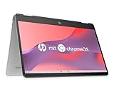 HP Chromebook x360 Laptop, 14' Touchscreen, Intel Celeron N4120, 4 GB DDR4 RAM, 64 GB eMMC, Intel...