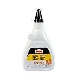 Henkel By Pattex Express Holzleim, transparent und schnell trocknender Holzkleber für vielseitige...