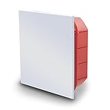 Abzweigdose Feuchtraum IP40 Dose unterputz 130 x 130 x 55 mm spritzwassergeschützt Kabelabzweigdose...