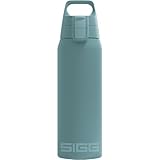 SIGG - Isolierte Trinkflasche - Thermosflasche Shield Therm One Morning Blue kohlensäurehaltige...