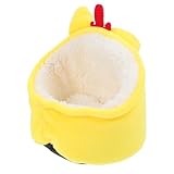 GLEAVI Warmes Haustierbett aus Baumwolle für Hamster Meerschweinchen Kaninchen Kuschelhöhle...