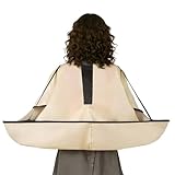 Friseurumhang - Polyester, 90.0 cm Haarschneideumhang Wasserdicht | Faltbarer Regenschirm-Stil...