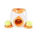 QUXVUIS Ballwerfer für Hunde, kabelloser Betrieb, breite Anwendung, abnehmbare Tabletts, ABS...