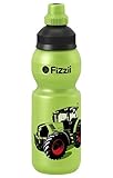Fizzii Kinder- und Freizeittrinkflasche 330 ml (auslaufsicher bei Kohlensäure, schadstofffrei,...