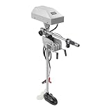 Mqwdxzfes Elektrischer Außenbordmotor 1500W, 12-24V Aussenborder Bürstenloser Trolling Motor mit...