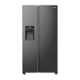 Hisense RS5P535NTFE Side-By-Side Kühl-Gefrier-Kombination, 376 Liter Kühlteil, 190 Liter...