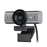 Logitech MX Brio Ultra HD 4K Collaboration and Streaming Webcam, 1080p at 60 FPS, Dual Noise...