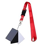 Kompakt 18 Grad Digitales Weiße Schwarze Graue Karte 18% Graukarte Für Eine Präzise...