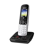 Panasonic KX-TGH720GS Schnurlostelefon mit Anrufbeantworter (DECT Telefon, strahlungsarm,...