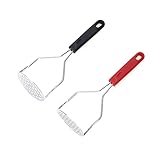 MXDHOKY 2 Stück Hochwertiger Hand-Kartoffelstampfe, Kartoffelstampfer, Gemüsestampfer aus...