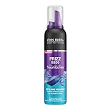 John Frieda Frizz Ease Traumlocken Styling Mousse – Inhalt: 200 ml – Mit Hitzeschutz –...