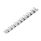 VOBOR 10PCS CROWS FUSSCHRECHEN SET, Metrische Nussschlüssel -Werkzeugkit, 10 Mm Bis 22 Mm Größen...