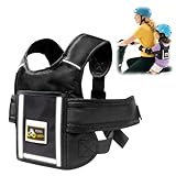 Wapasezyar Kinder Motorrad Sicherheitsgurt, Motorrad Kindersitz, Verstellbarer Atmungsaktiver...