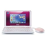 Vtech Genio Lernlaptop XL pink – Lerncomputer mit großen 7'-LCD-Bildschirm mit Internetzugang,...