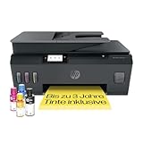 HP Smart Tank Plus 570 3-in-1 Multifunktionsdrucker (WLAN; ADF; Touchscreen) – 3 Jahre Tinte...
