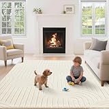Puremy Wohnzimmerteppich, Kurzflor Teppich Wohnzimmer Schlafzimmer Kinderzimmer mit...